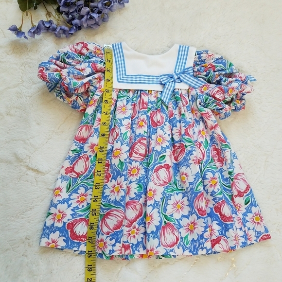 Rare Editions Vintage Baby Girl Dress - Picture 4 of 9